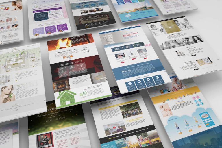 Website Design and Development examples by Visualab