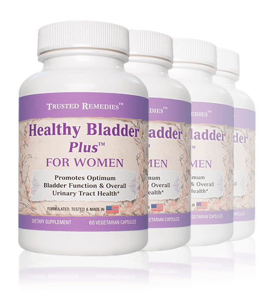 Healthy Bladder Plus Natural Supplement Packaging